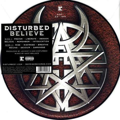 Disturbed - Believe (Picture Disc) - Vinyl LP