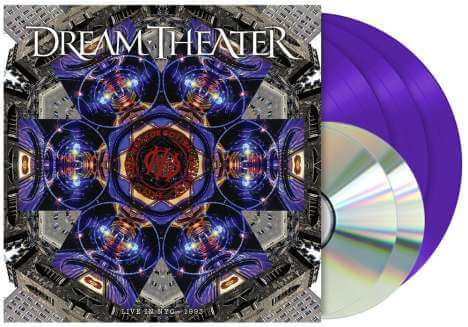 Dream Theater - Lost Not Forgotten Archives: Live In NYC 1993 (remastered) (180g) (Limited Edition) (Lilac Vinyl) - 3 Vinyl LPs, 2 CDs