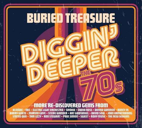 Buried Treasure: The 70's-Diggin Deeper / Various - Buried Treasure: The 70's - Diggin Deeper - 3 CDs