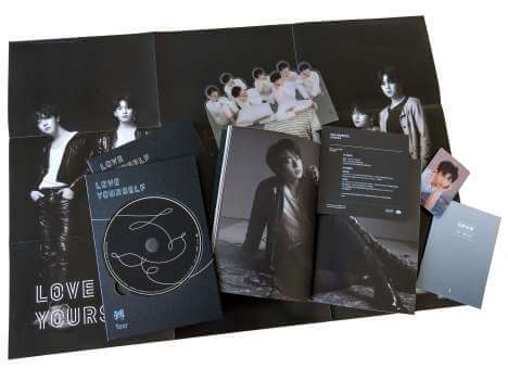 BTS (Bangtan Boys/Beyond The Scene) - Love Yourself: Tear - 1 CD, 1 Booklet