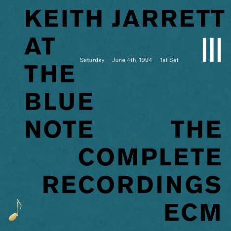 Keith Jarrett - At The Blue Note: The Complete Recordings III (Touchstones) - CD