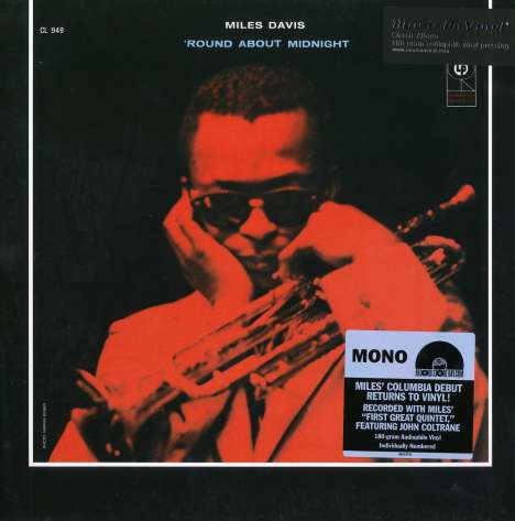 Miles Davis (1926-1991) - 'Round About Midnight (180g) (mono) - Vinyl LP