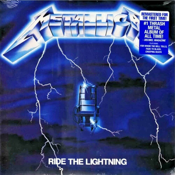 Metallica - Ride The Lightning  (Remastered) - Vinyl LP