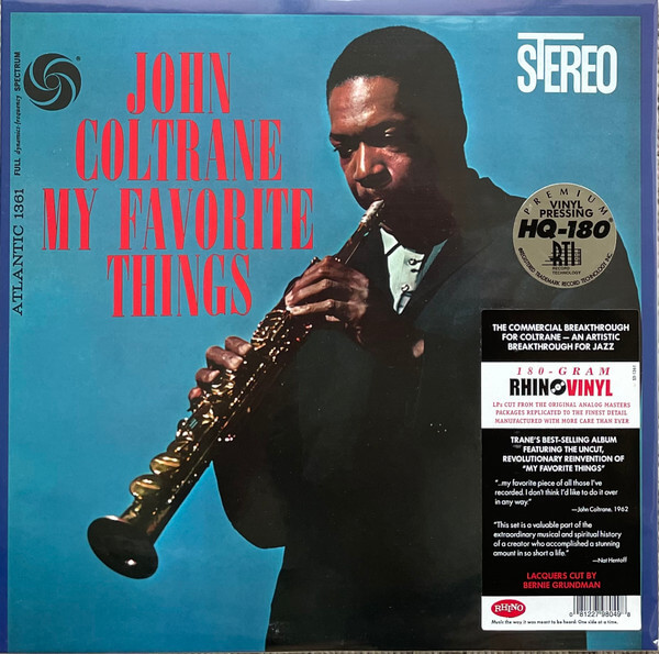 John Coltrane – My Favorite Things - Vinyl LP