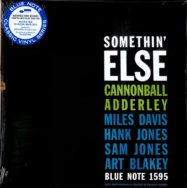 Cannonball Adderley - Somethin' Else - Vinyl LP