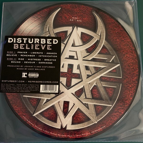 Disturbed - Believe - Vinyl LP