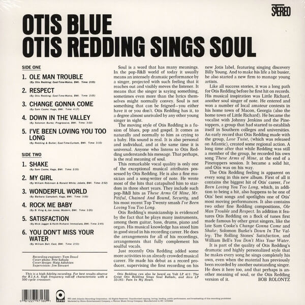 Otis - Otis Blue - Vinyl LP - Image 2