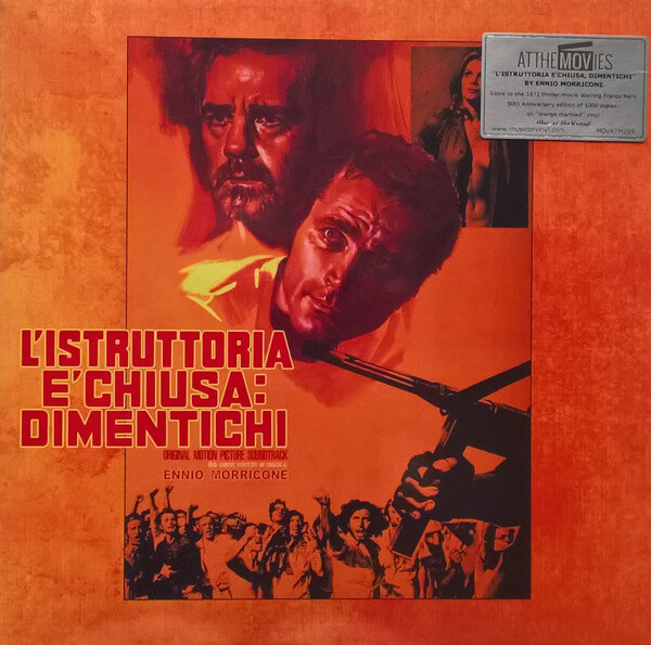 Ennio Morricone – L'Istruttoria È Chiusa: Dimentichi (Limited Edition) (Orange marbled vinyl) - Vinyl LP