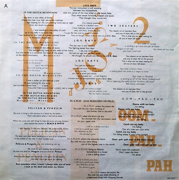 The Nits - In the Dutch Mountains - Vinyl Lp ( Μεταχειρισμένο) - Image 3