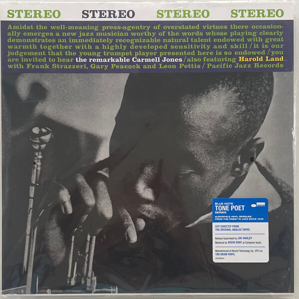 Carmell Jones - The Remarkable Carmell Jones - Vinyl LP - Image 2