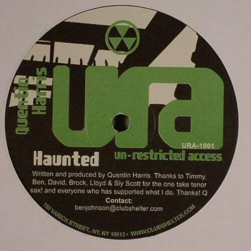 Quentin Harris – Haunted - 12'' Vinyl