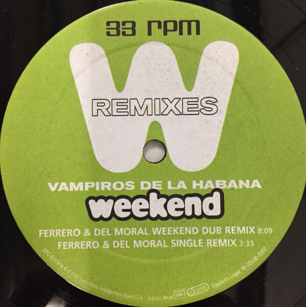 Guarana – Vampiros En La Habana - 12'' Maxi Single Vinyl