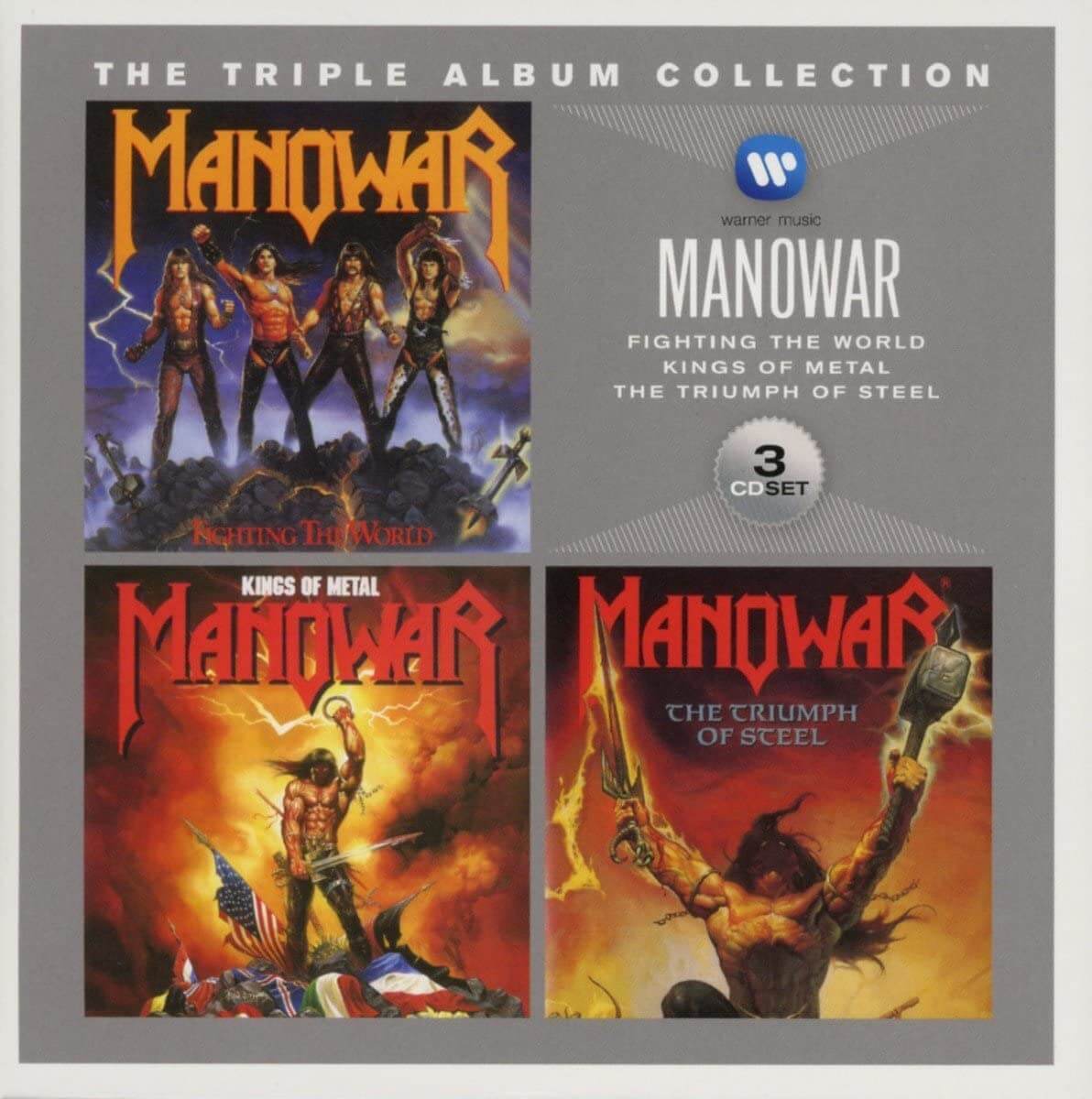 Manowar - The Triple Album Collection - CD