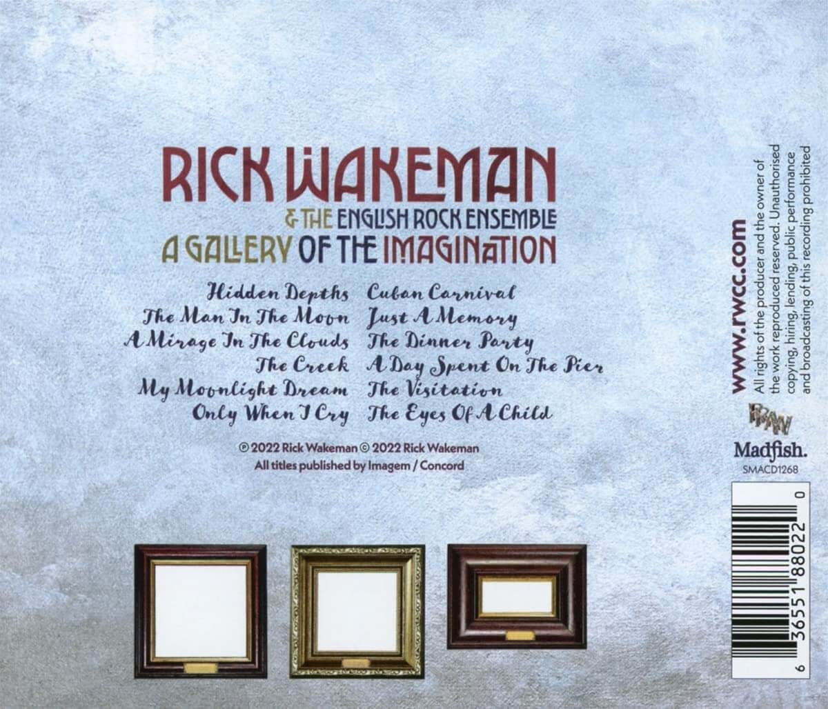 Rick Wakeman - A Gallery of the Imagination - CD - Image 2