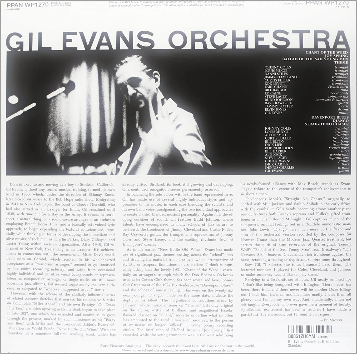 Gil Evans - Great Jazz Standards - Vinyl LP - Image 2