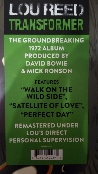 Lou Reed - Transformer - Vinyl LP - Image 3