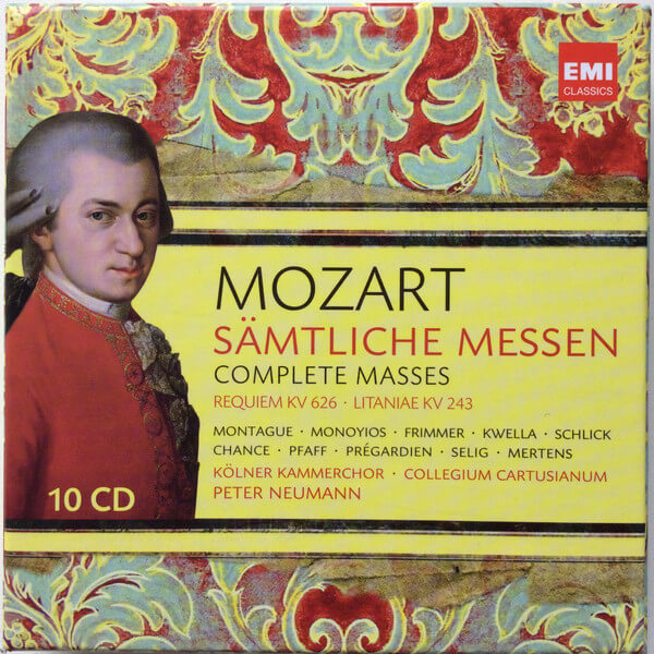 Mozart - Peter Neumann – Sämtliche Messen - 10 CDs (box set)