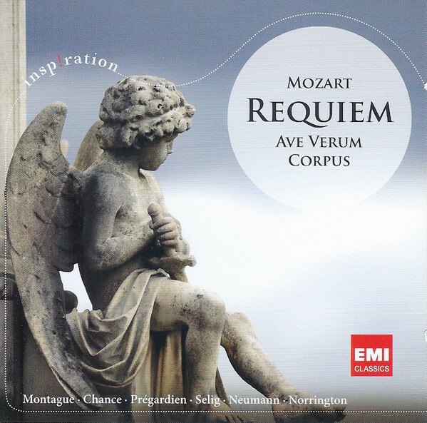 Mozart : Montague · Chance · Prégardien · Selig · Neumann, Norrington – Requiem · Ave Verum Corpus - CD