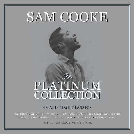 Sam Cooke  - The Platinum Collection (Cool White Vinyl) - 3 Vinyl LPs