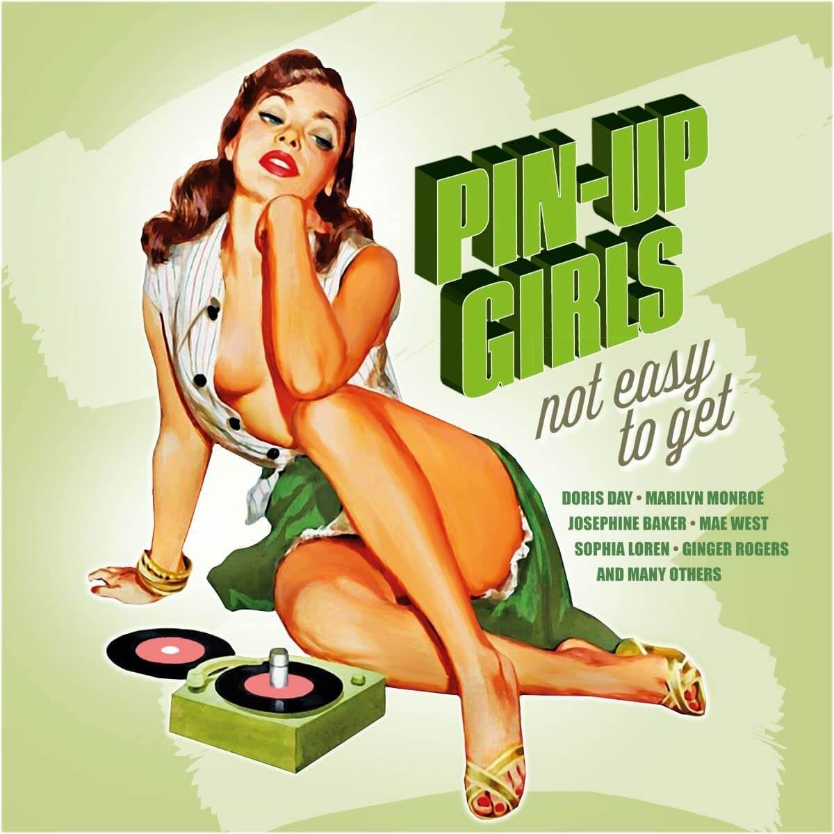 Various Artists - Pin-Up Girls-Not Easy To Get - Vinyl LP