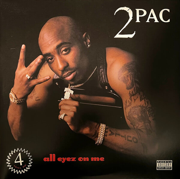2Pac – All Eyez On Me - 4 Vinyl LPs