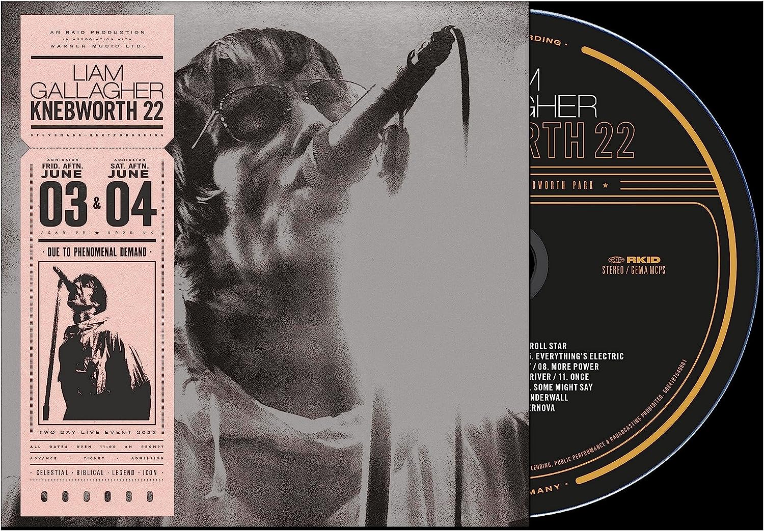 Liam Gallagher - Knebworth 22 - CD