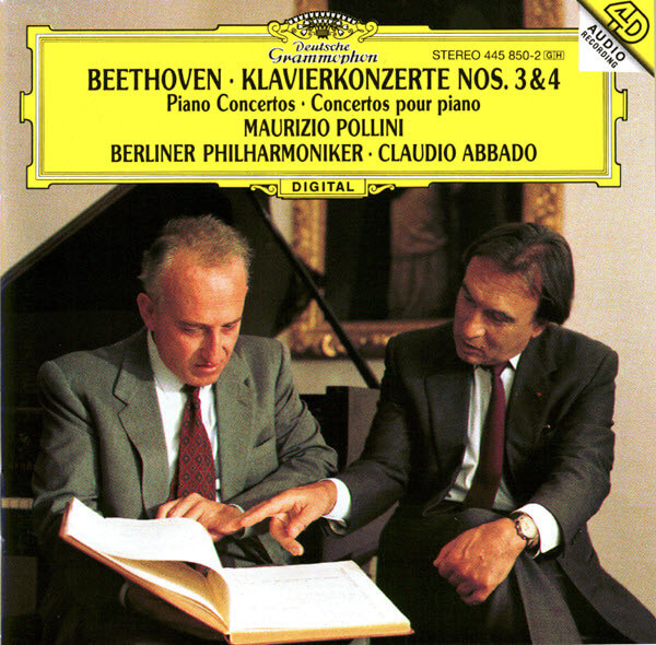 Beethoven*, Maurizio Pollini, Berliner Philharmoniker • Claudio Abbado – Klavierkonzerte Nos. 3 & 4 = The Piano Concertos