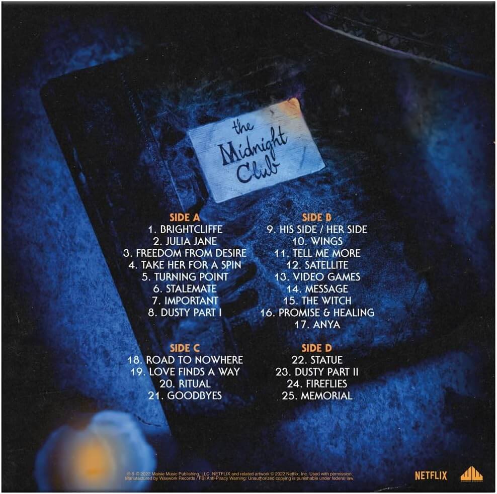 The Newton Brothers - The Midnight Club (Soundtrack From The Netflix Series) - Vinyl LP - Image 2