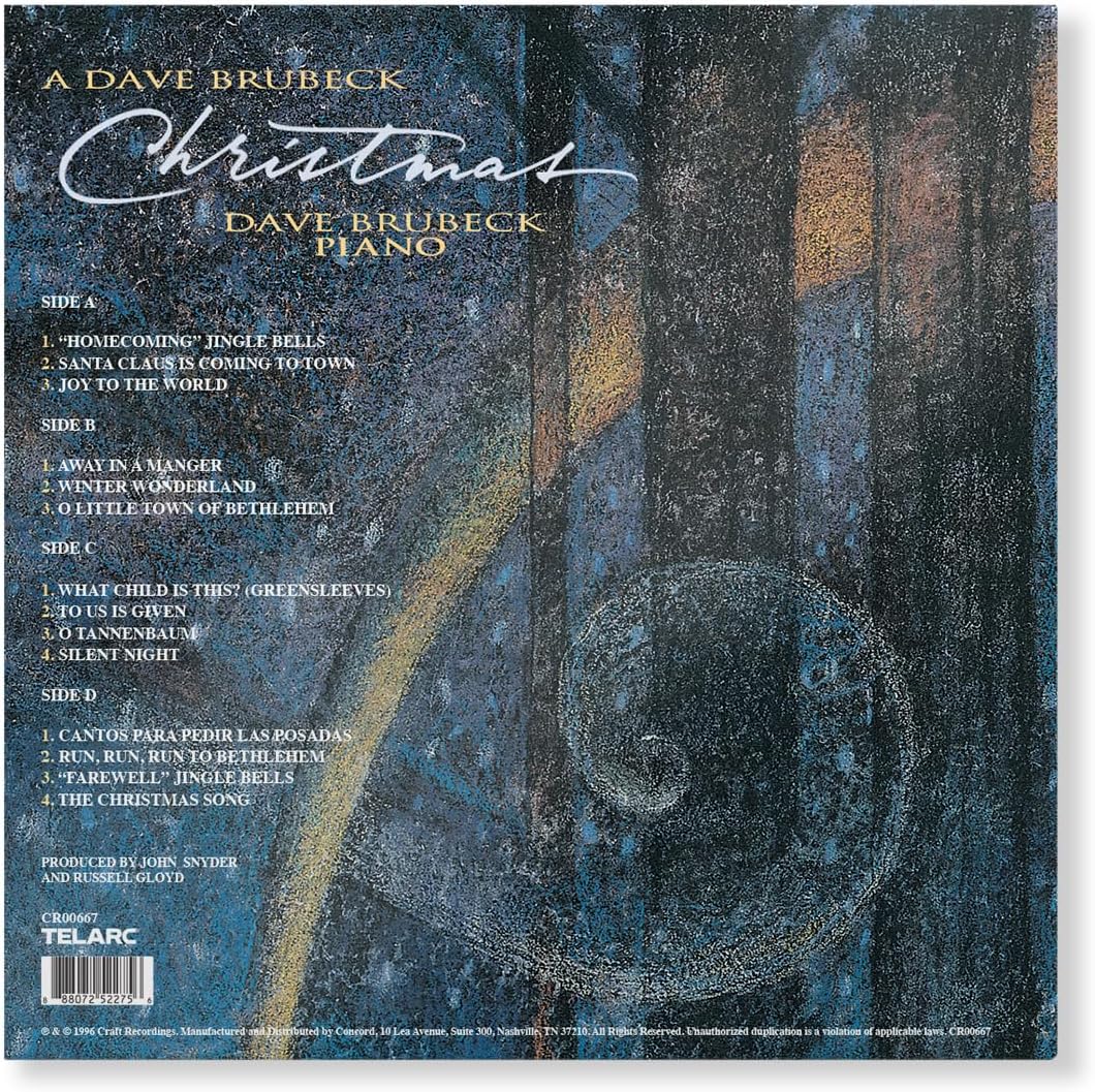 Dave Brubeck - A Dave Brubeck Christmas - Vinyl LP - Image 2