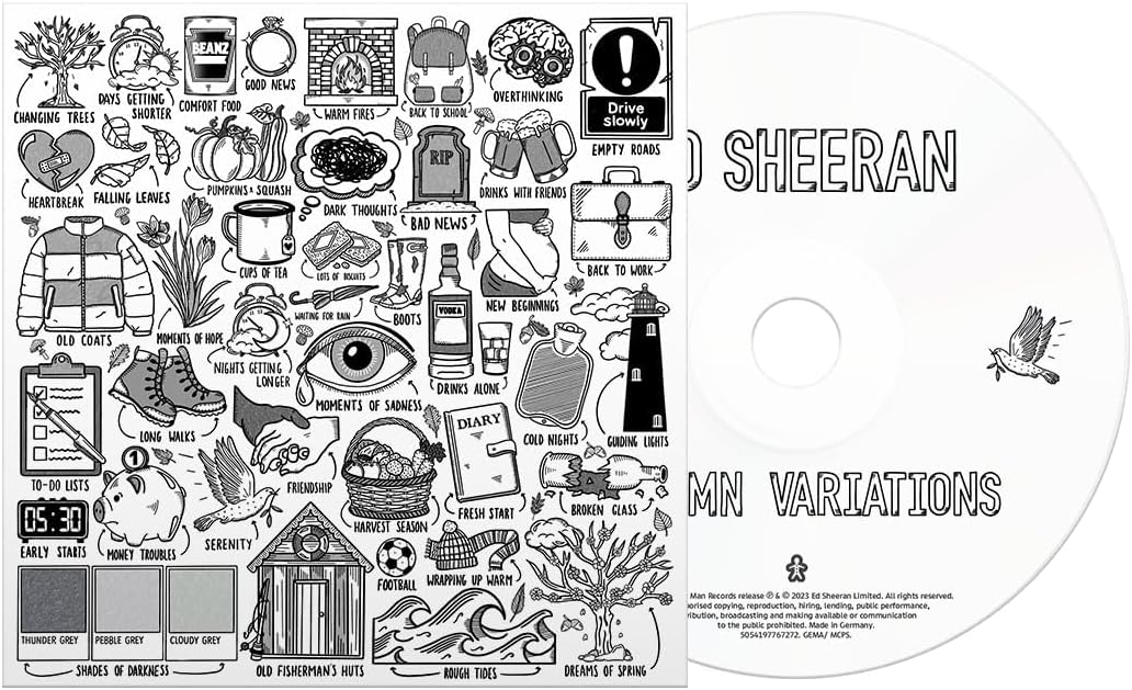 Ed Sheeran - Autumn Variations - CD
