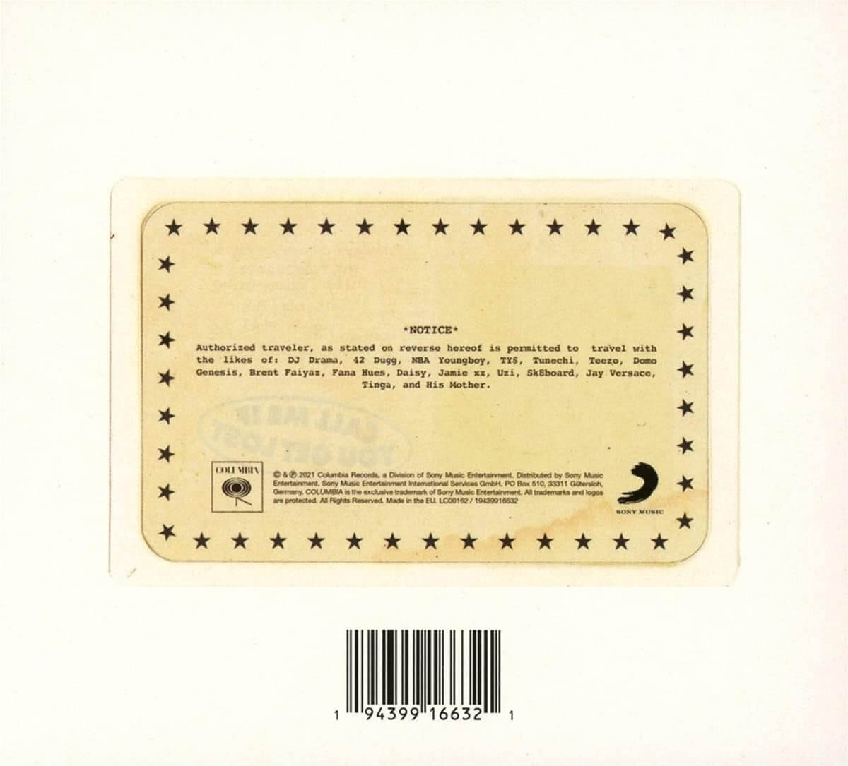 Tyler, The Creator - Call Me If You Get Lost - CD - Image 2