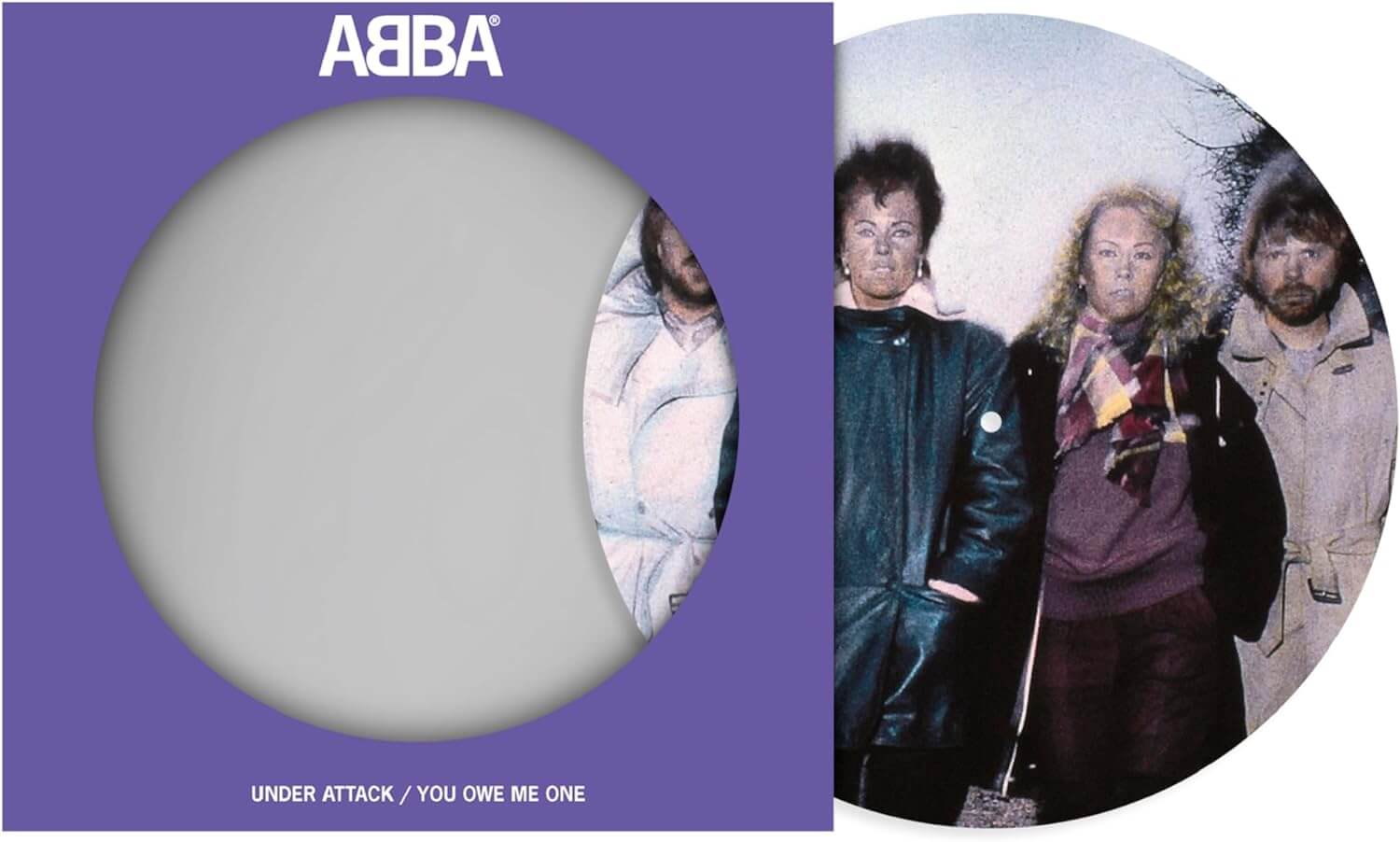 Abba - Under Attack - Vinyl Single 7"
