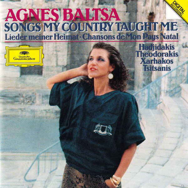 Agnes Baltsa - Songs My Country Taught Me - CD