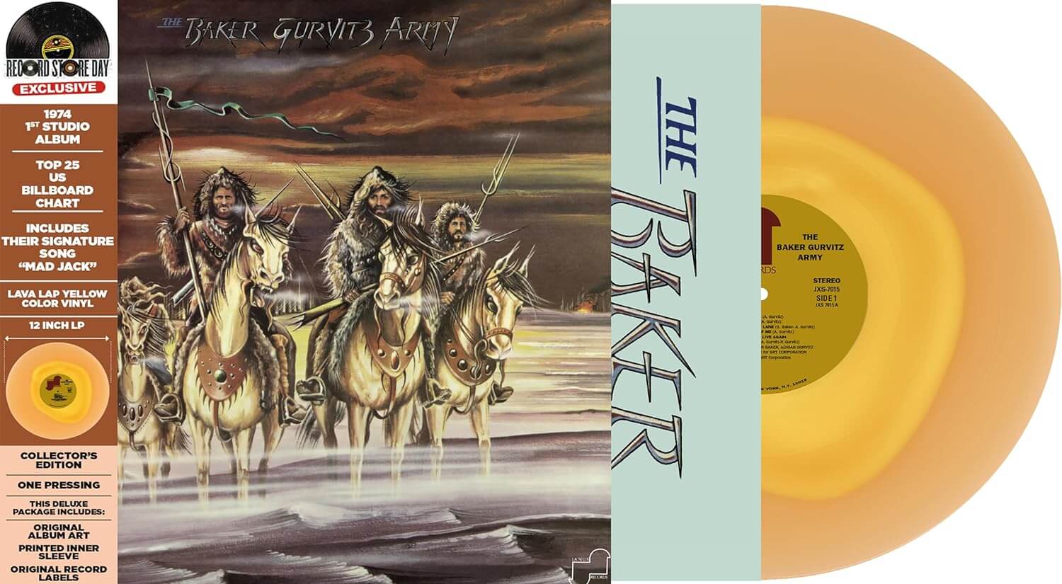 The Baker Gurvitz Army - The Baker Gurvitz Army - Vinyl LP - Image 2