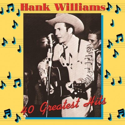 Hank Williams - 40 Greatest Hits - Vinyl LP