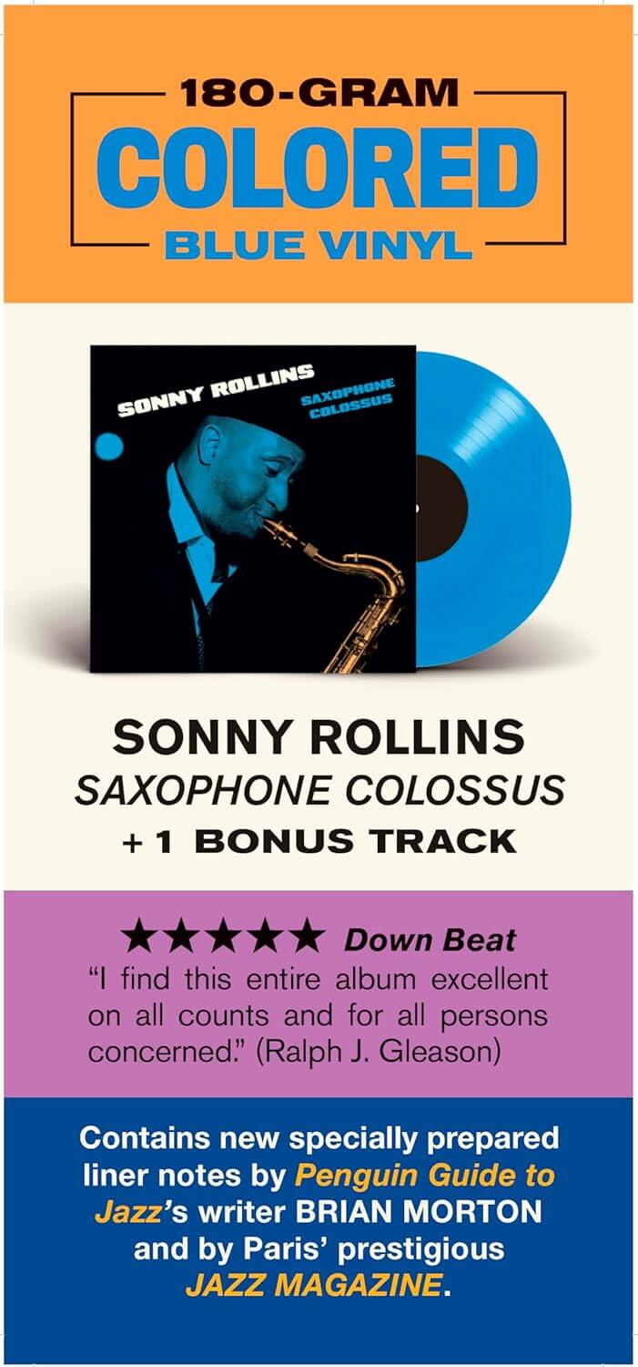 Sonny Rollins - Saxophone Colossus - Vinyl LP - Image 3