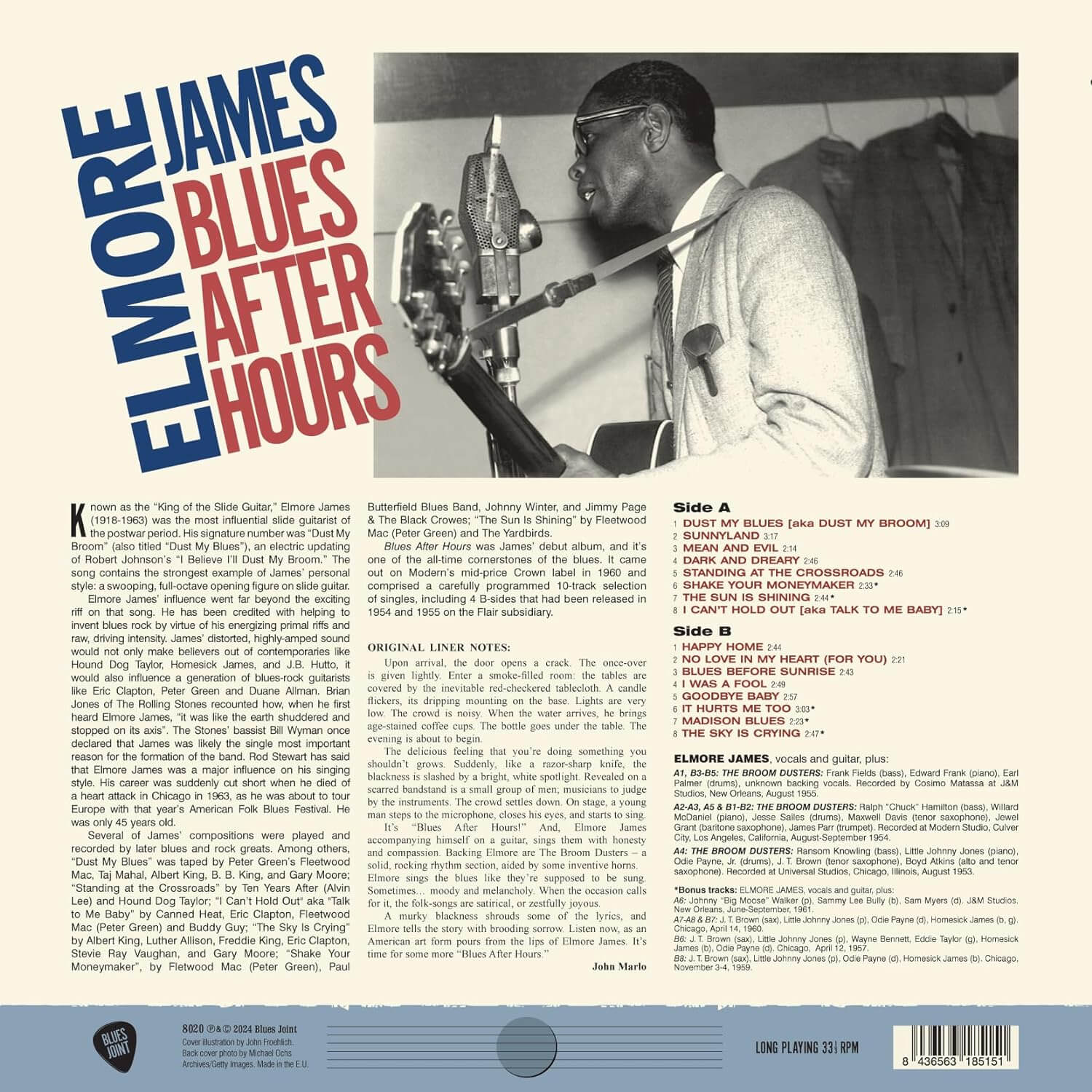 Elmore James - Blues After Hours - Vinyl LP - Image 2