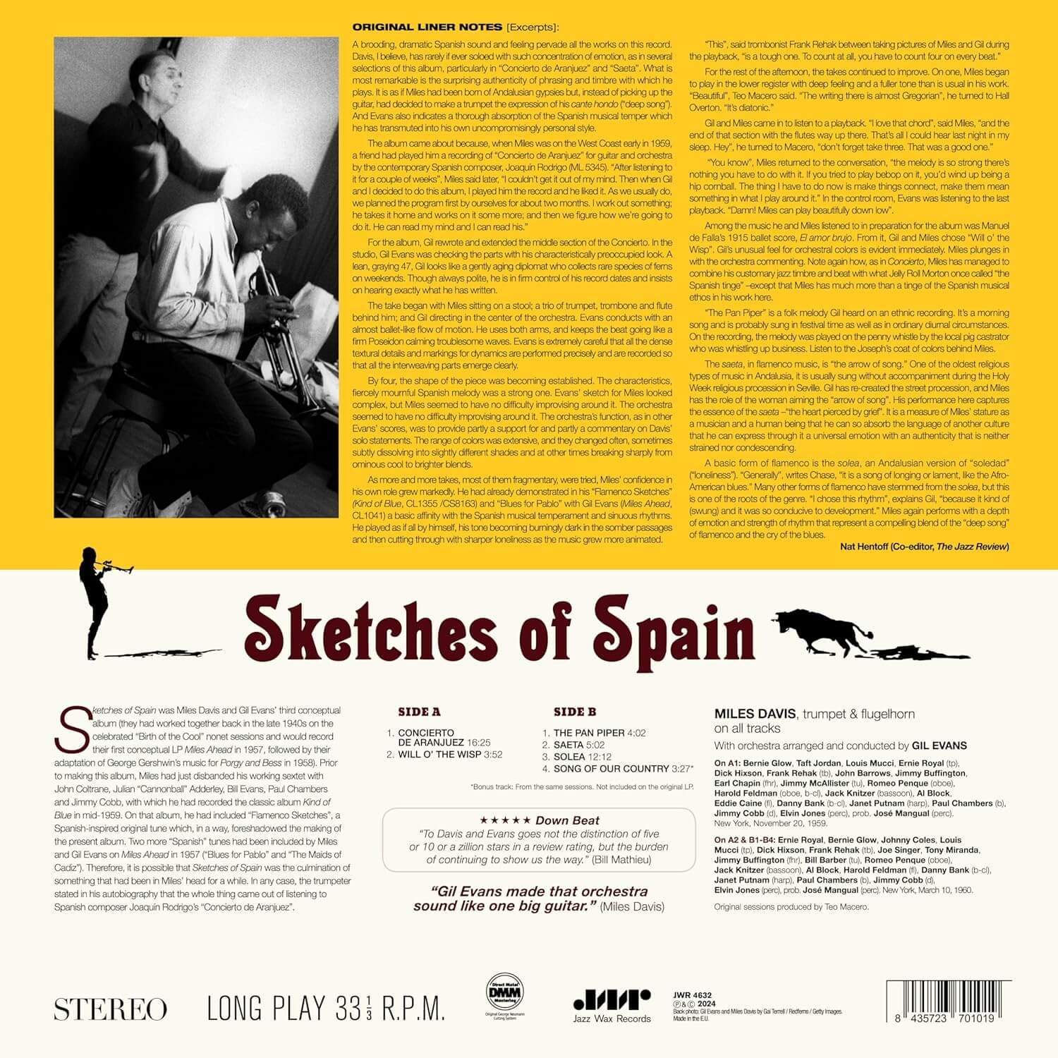 Miles Davis - Sketches Of Spain - Vinyl LP - Image 2