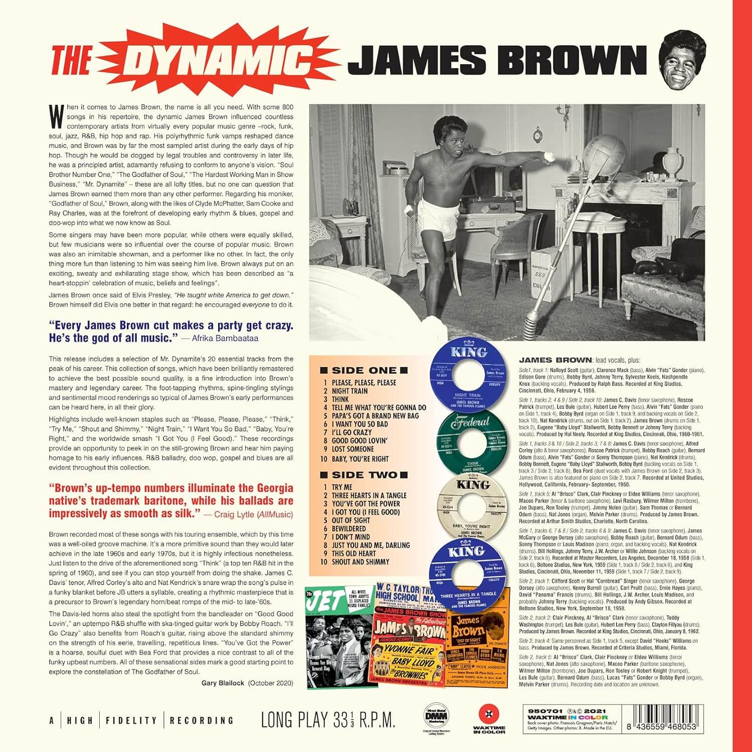 James Brown - The Dynamic James Brown - Vinyl LP - Image 2