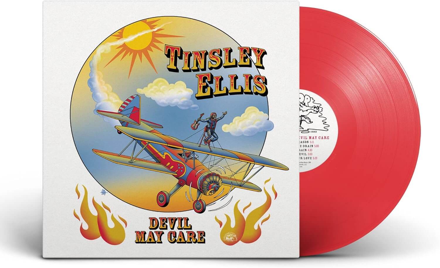 Tinsley Ellis - Devil May Care - Vinyl LP - Image 2