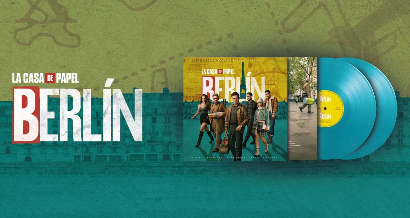 Lucas Peire & Frank Montasell - Berlin (Original Soundtrack) - Vinyl LP - Image 3