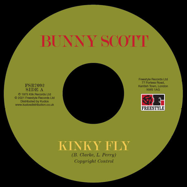 Bunny Scott - Kinky Fly / Sweet Loving Love - 7"
