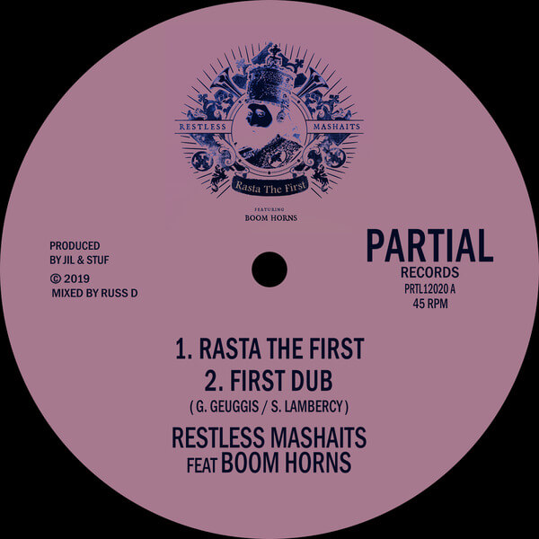 Restless Mashaits Feat. Boom Horns - Rasta the First - 12"