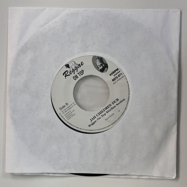 Tony Roots - Leave Jah Children - 7"