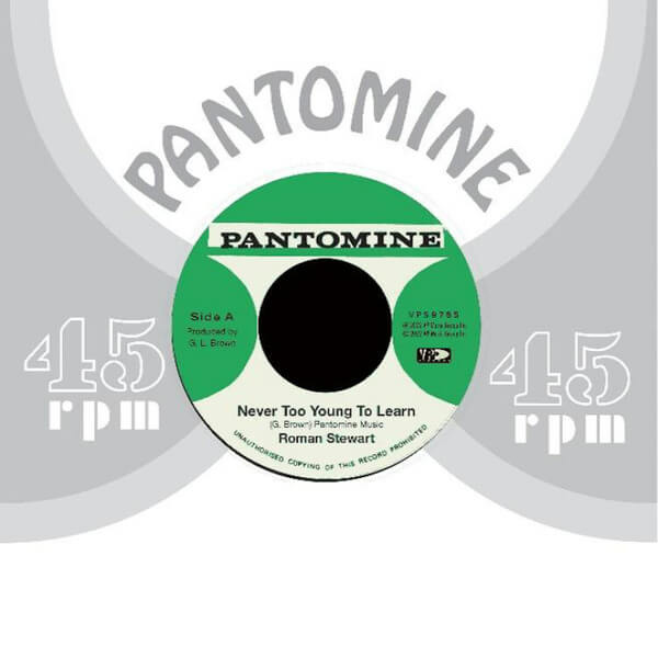 Roman Stewart / Big Youth - Never Too Young To Learn / Opportunity Rock - 7"