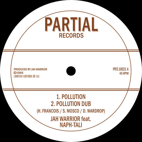 Jah Warrior Feat. Naph-Tali - Pollution - 10"