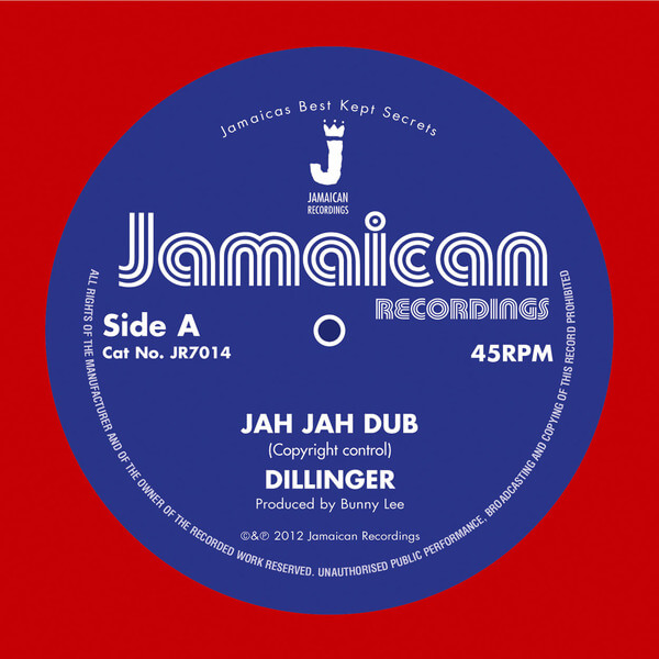 Dillinger - Jah Jah Dub / A Social Version - 7"