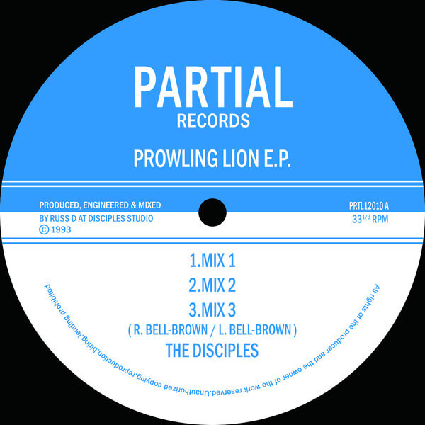 The Disciples - Prowling Lion EP - 12"