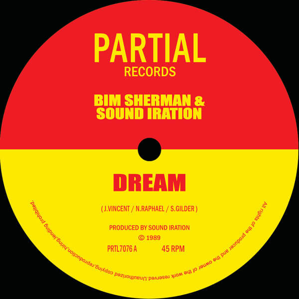 Bim Sherman & Sound Iration - Dream - 7"