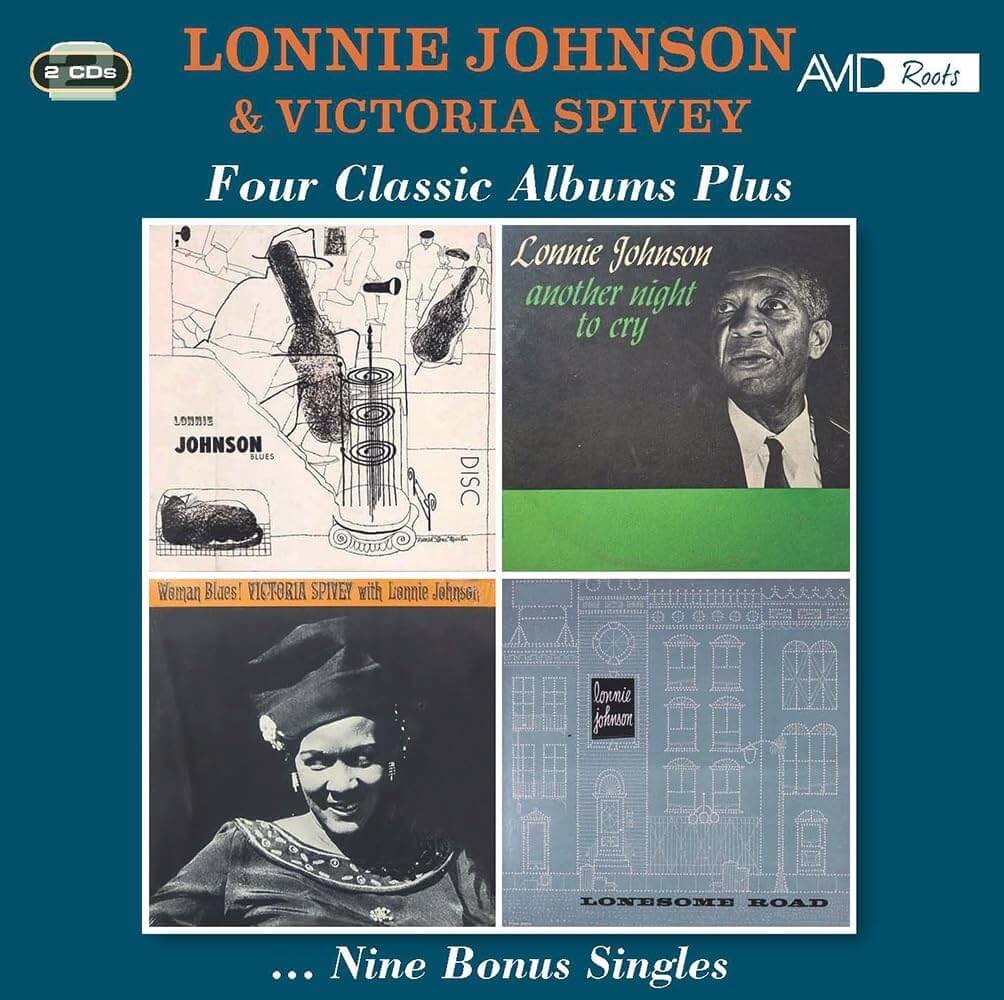 Lonnie Johnson & Victoria Spivey - Four Classic Albums Plus - CD